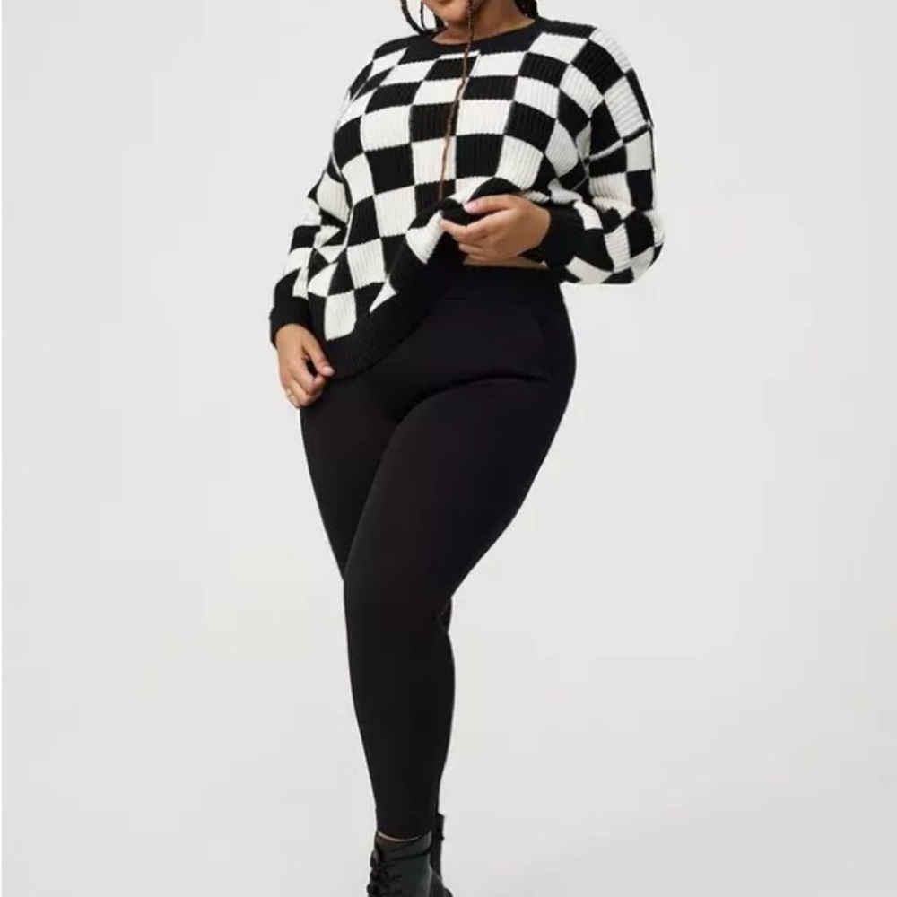 Torrid Black Ponte pants leggings